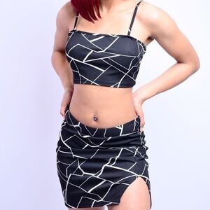 2 PC SKIRT SET
